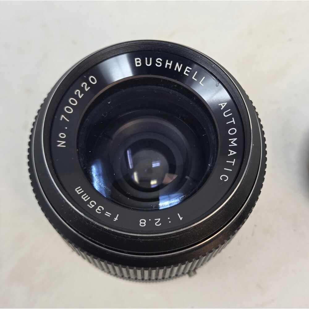 Bushnell Automatic 35mm f/2.8 Lens Konica AR Mount Made in Japan No. 700220